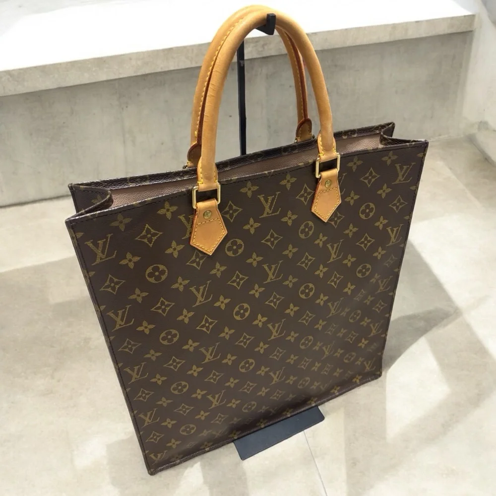 Vintage Louis Vuitton Monogram Sac Plat Tote
